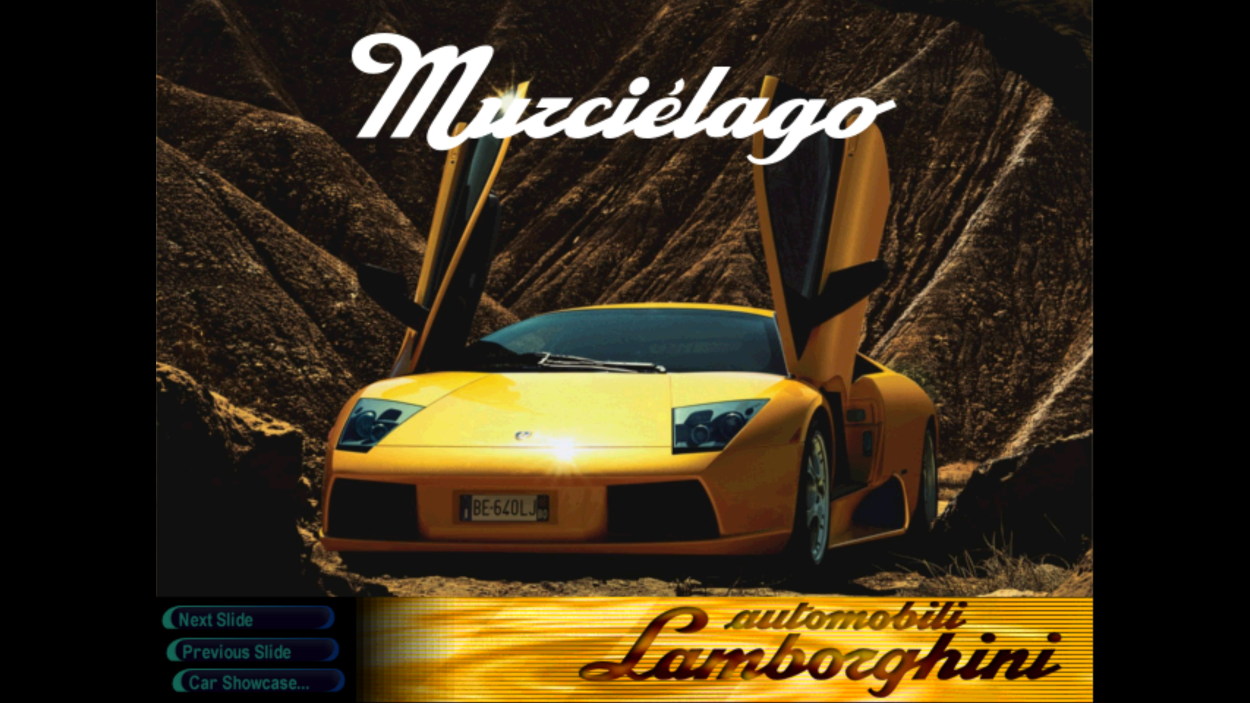 Need For Speed High Stakes Lamborghini Murciélago - Vidwalls, Slideshows, and 360 Interior Showcase